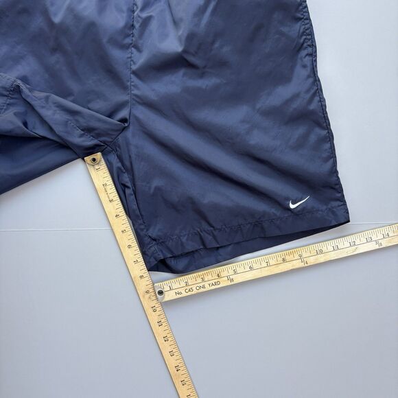 Vintage Nike Men Large Mesh Lined Athletic Shorts Spell Out Nylon Y2K 2000s - Picture 7 of 12